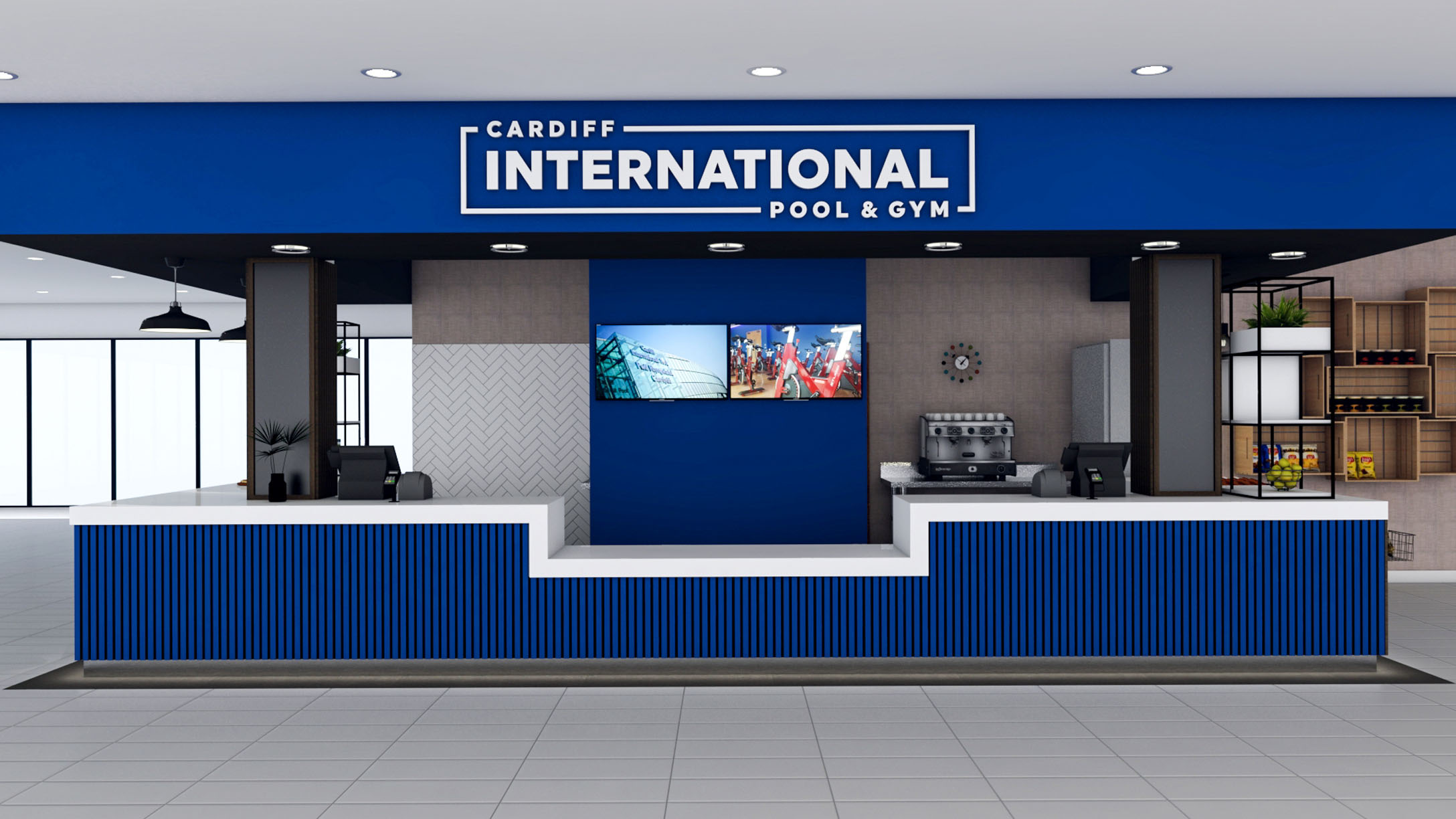 Cardiff International Pool - 3d Visual